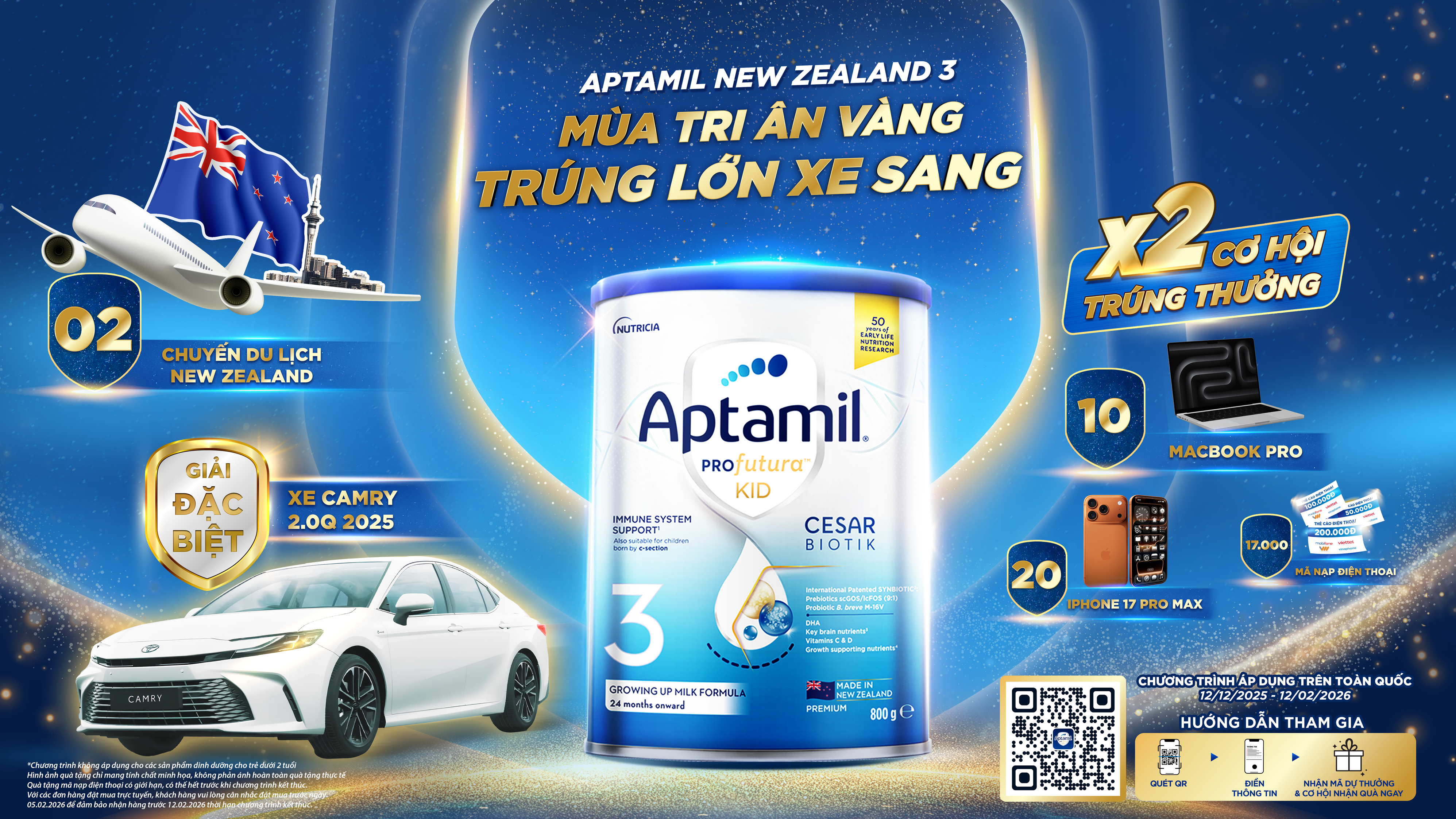 Mùa tri ân vàng trúng lớn xe sang